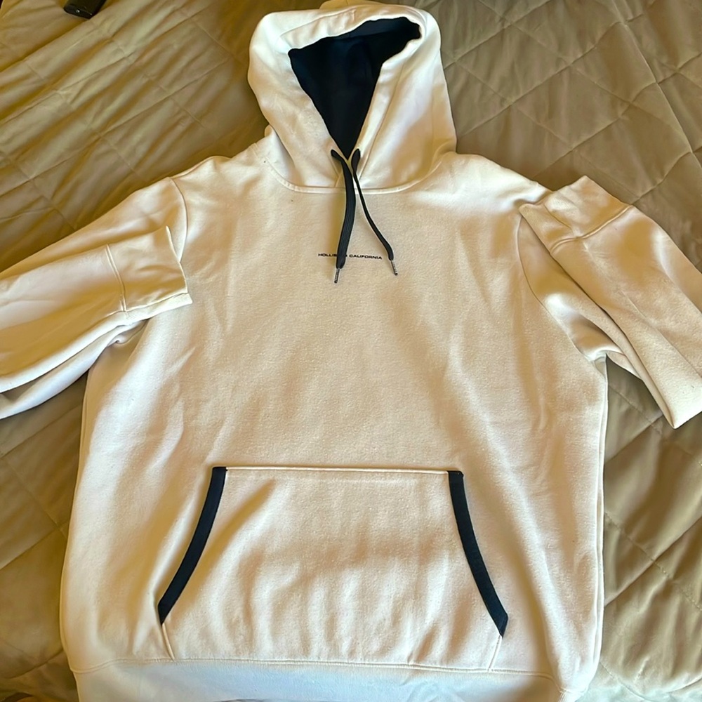 American eagle off white hoodie.